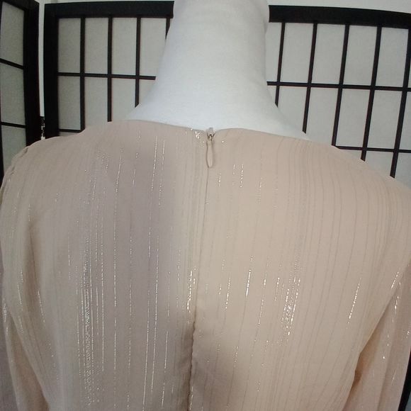 EVER PRETTY NWT Women's Plus Size Twist Knot Louts Leaf A-Line Dress Size 3XL - Picture 6 of 6